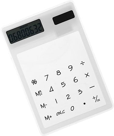 HAPINARY Calculatrice Solaire Petite avec Écran Tactile Chiffres Calculatrice De Poche pour Bureau