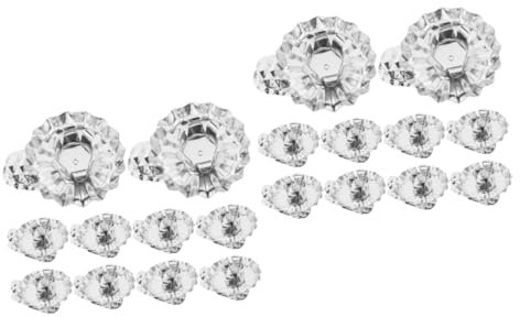 Cabilock 2 Set Supporti Per Natale Da Clip Per Portacandele Da Albero E Resistente Calore Per Decorazioni Festive E Feste Natale 10 Pezzi*2