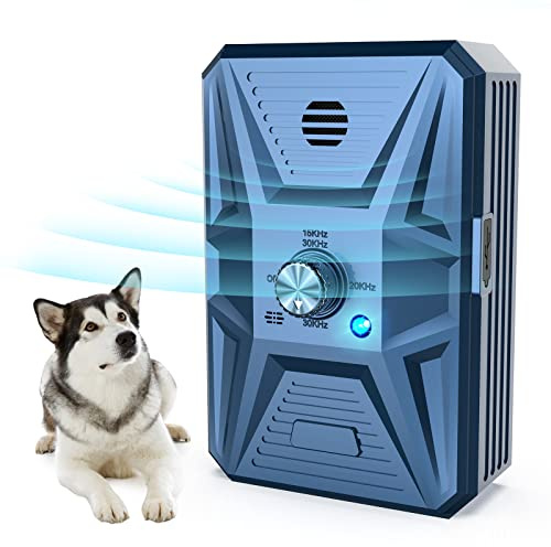 Anti Bell Gerät,3 Frequenzen Antibell für Hunde,IPX45 Ultraschall Anti Bell Gerät ​Bellenstopper Hund,Antibell Gerät Hund,33Ft Reichweite Antibell Ultraschall Gerät für Hunde,Anti-Bell-Mittel Hunde