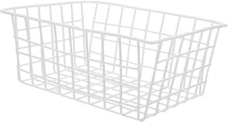 TOYZFRIENDY Organisateur Stockage Ordonné pour Congélateur Panier de Rangement en Fer Blanc et Évite Odeurs pour Aliments Cuisine à Domicile