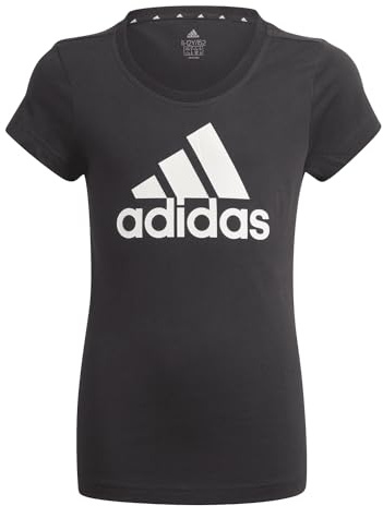 adidas G Bl T T-Shirt, Girls, Black/White, 13 años