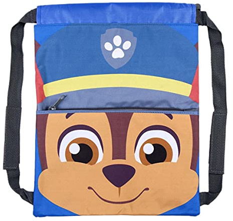 CERDÁ LIFE'S LITTLE MOMENTS Saco de Paw Patrol-Licencia Oficial Nickelodeon para Niños, Azul, Mochila Infantil Recomendada 3-6 años