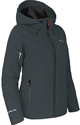 Bergson Helli Thermo | Damen Regenjacke, leicht wattiert, 12000 mm Wassersäule, Ebony [949], 17 - Damen