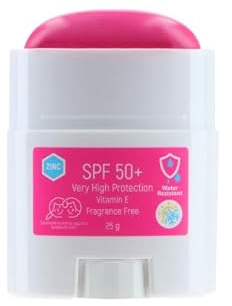 Bılge Ozturk Sun Cream Stick SPF 50, formulé pour éclaircir la peau, éliminer l'acné et les imperfections, hydratant, végétalien, écran solaire longue durée, utilisation facile, idéal pour les surfeur