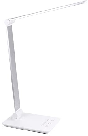 Gadpiparty Led Schreibtischlampe Wiederaufladbar Augenschutz Verstellbar Fünf Lichtmodi Berührungsempfindlich Für Home Office Und Schule