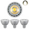 Ampoules LED MR16, AC/DC 12V, 500LM Blanc Naturel 4000K Spot, MR16 LED 5W en Remplacement des Ampoules Halogènes 50W, Pas de Clignotement Pas de gradation Angle de faisceau 45° LED Spot (pack de 4)