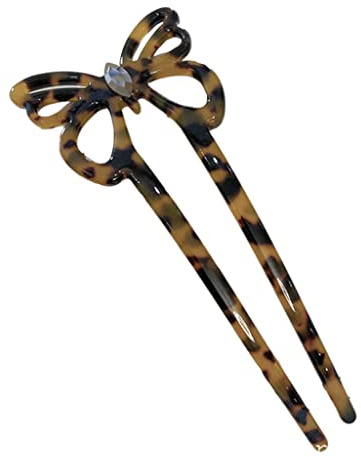 Vintage Hair Fork Für Schmetterlingsgeformte Haarnadel Koreanische Stick Acetat Haarnadel 2 Stecker Brötchen Für Frauen Mädchen Haare