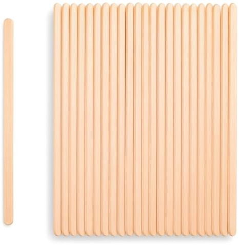 PARENCE – Juego de 500 agitadores de madera – Agitadores desechables para café, té y bebidas – Ideal para el hogar, la oficina, el evento, el restaurante – 11 cm, 500 piezas