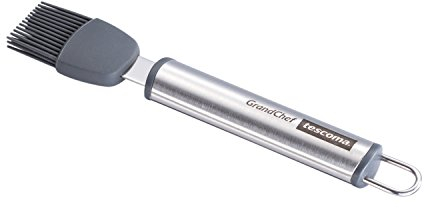 Tescoma 428256 Pennello Cucina in Silicone, Acciaio Inossidabile, Grigio