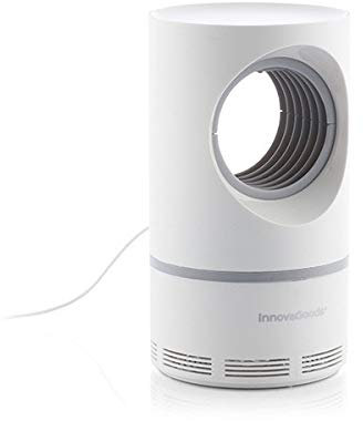 Anti Moustique Électrique USB avec Lumière UV, Piège à Moustiques et Insectes Volants Silencieux pour Intérieur et Extérieur