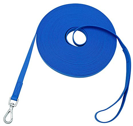 Nimble wasserdichte Schleppleine für Hunde, 1,5m/ 3m/ 5m/ 10m/ 15m/ 30m - Robuste & Langlebige Hundeleine für Kleine, Mittlere und Große Hund, Ideal für Training, Spaziergänge & Ausflüge am Meer