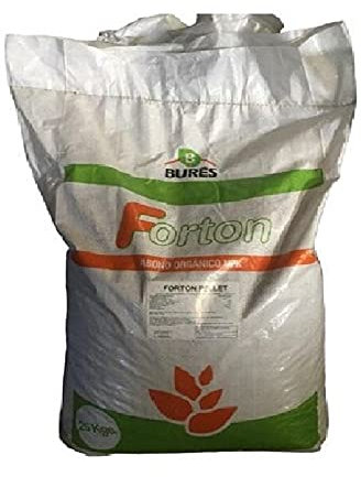 JOYGIFT Abono Orgánico en Pellet - NPK 1.5-2-2 - Fertilizante Orgánico para Cultivos en Agricultura Ecológica - Saco 25 kg