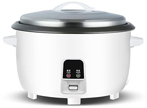 Cuociriso, Cuociriso Automatico per Uso Domestico da 8L-45L per Hotel E Fodera Antiaderente, Cuociriso Commerciale di Grande capacità, Pentola per Zuppa Fornello di Riso Elettrico