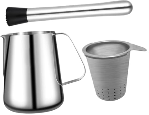 ABOOFAN Manual Juice Press Stainless Steel Juicer Cup for Home Accessory Use Portable Fruit Juice Squeezer Made of Stainless Steel Material at Home
