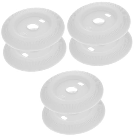 jojofuny 6pcs Wall Plate Cover for Thermostat Trim Kit Compatible Nest Thermostat Wall Plate Cover for Installation