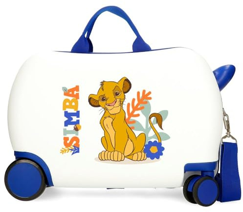 Der Hartschalen-Kinderkoffer „Disney Classics“ mit Zahlenschloss und 4 Rollen ist aus ABS gefertigt, einem stabilen und leichten Material. Von Joumma Bags.