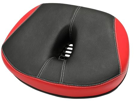 Perfeclan Fahrradsattel, Wasserdicht Fahrradsitz, Ergonomisch Fahrrad Sattel für Damen Herren, Weicher Komfortabel Atmungsaktiv