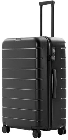 XIAOMI Luggage Classic Pro 28 Schwarz – Robuste Reißverschlüsse, TSA-Schlösser, 4:6 Öffnungsverhältnis, Eckenschutz, leichtläufige Rollen, Nass-Trocken-Trennung für stressfreies Reisen