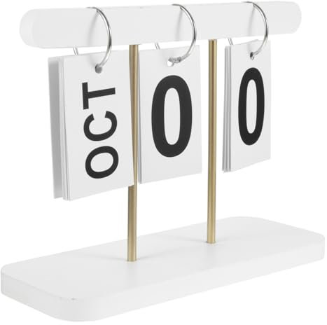 TEHAUX 2stücke Tischkalender Handgefertigter Kalender Für Schreibtischdekoration Minimalistisch Und Für Home Office