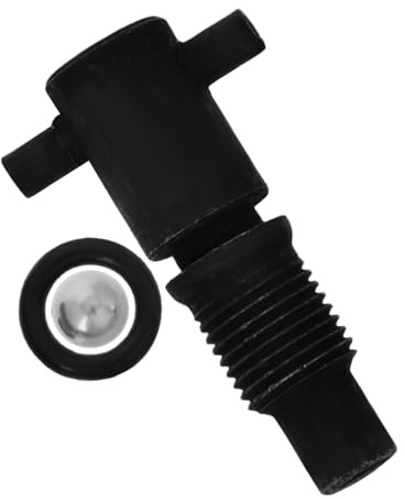 MUCKLILY Sello de Aceite para Gato Hidráulico Negro, Repuesto Metálico Compacto y Portátil para Mantenimiento y Reparación en Elevación de Emergencia y Construcción