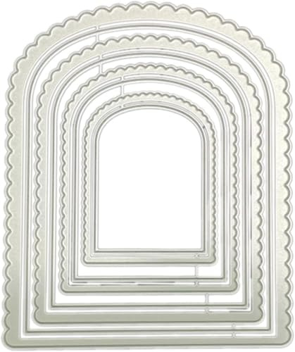 Nesting Arch Die Cuts Embossing Cutting Dies, for DIY Scrapbooking Photo Album Decorative Embossing Paper Dies for Card Making Templated
