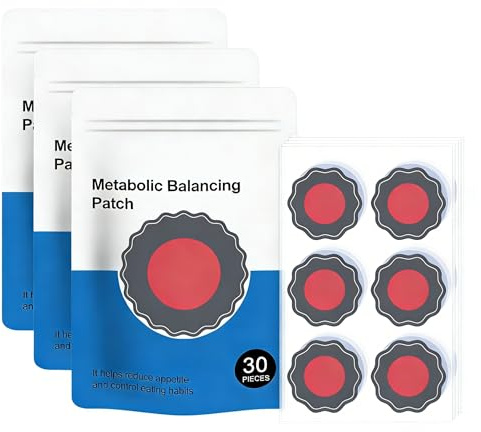 Abnehmpflaster, 90 Stück Abnehmpflaster, Metabalance Patch, SlimmingPatchs, AbnehmenSchnell Fettverbrenner,Diskret Hautfreundlich Für Stoffwechselgleichgewicht, Sanfte Beruhigung für Alle Körpertypen