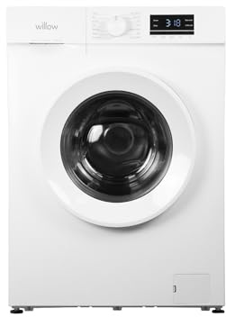 Willow WM610AW 6kg 1000 Spin Washing Machine with 14 Washing Programmes, Child Lock, Front Loading - White