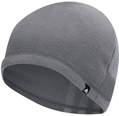 adidas Herren 3-Stripes Fleece Beanie, Mid Grey, OSFM