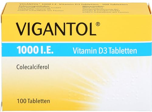 VIGANTOL 1.000 I.E. Vitamin D3 Tabletten 100 St
