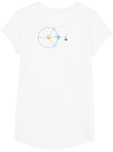 James Webb Space Telescope JWST Schematische L2-Punktbahn T-Shirt