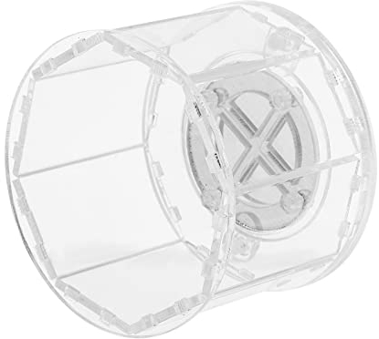 Mipcase Transparente Reptilien-futterbox Kunststoff Reptilien-zuchtbehälter Anti-Flucht-etui Haustier-ausstellungsbox Belüftungslöcher Feuchtigkeitsbeständigkeit