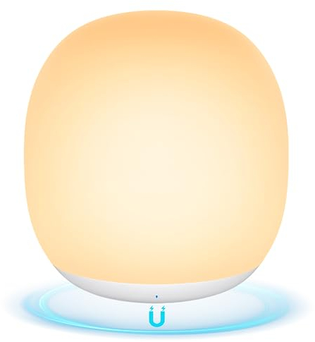 Luz Nocturna Infantil, MagnéTico Rgb Luz Bebe Nocturna, Regulable Luz PresençA Bebe, Lampara Bebe Noche Luz Quitamiedos Infantil, Carga USB, TáCtil, Temporizador 1h, Para La HabitacióN Del Bebé