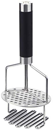 Triturador de patatas, 1 pieza, triturador de patatas, triturador de patatas, patatas sagradas, utensilio de cocina, prensa de patatas duradera, triturador de patatas de acero inoxidable, prensa de pa