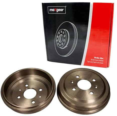 2X Maxgear 200mm Bremstrommeln hinten | 2x 19-2307 passend für Aveo Spark