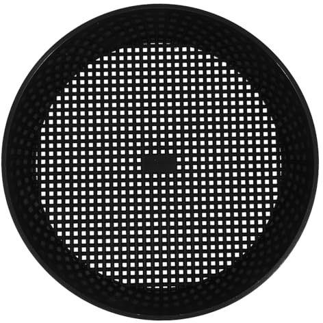 COSMEVIVI De Jardín Redondo De Plástico Para Filtrar Tierra y Rocas Herramienta De Jardinería Multifuncional Para Sustratos y Arena Sifter De Suelo y Práctico