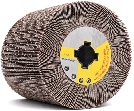 CEWROM Cepillo de láminas abrasivas para máquina de rasado, cepillo de láminas para renovadores, rodillo de lijado, cepillo de láminas para máquina de rasado, renovador, madera, metal y pulido de
