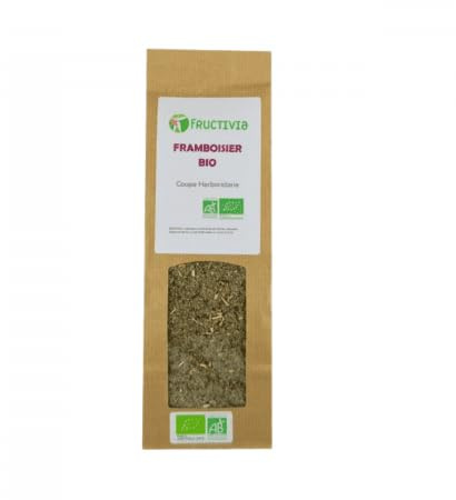 Tisane de Framboisier Bio - 50 g | Format Vrac | Vegan | Fabriqué en France