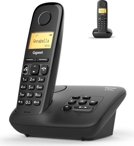 Gigaset A270A Duo Téléphone fixe sans fil répondeur DECT