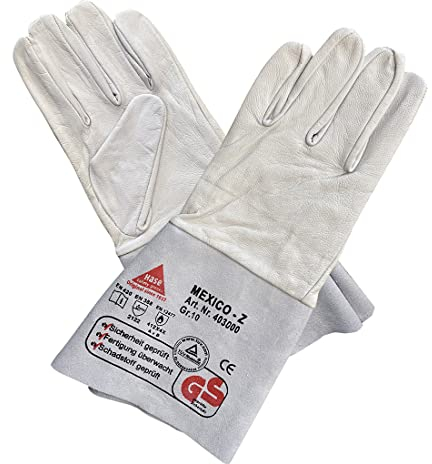 Hase Schweißerhandschuhe Mexico-Z Größe 8, Ziegennappaleder