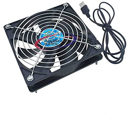 Reland Sun Silent 12025 8025 7025 6025 5 V 12 cm 8 cm 7 cm 6 cm pcm ventilador de refrigeración USB Set-Top Box Ventilador de refrigeración (8 cm)