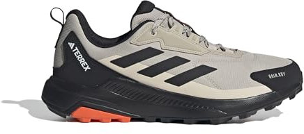 adidas Men's Terrex Anylander RAIN.RDY Hiking Shoes, Beige/core Black/Orange, 6.5 UK