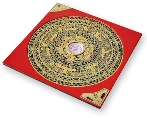 FLaig Kompass mit acht Diagrammen, Alter Kompass, Bagua-Spiegel, Luo Pan, Fengshui Luopan Spiegel
