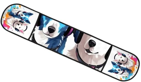 Double maniques de cuisine - Motif chien - Résistant à la chaleur - Pour la cuisine et la pâtisserie