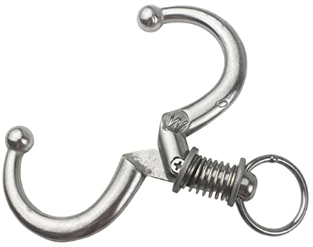 OFFSCH Edelstahl Nasenringe Mit Glatter Oberfläche Geeignet Für Nasenperforationszange Aus Hochwertigem Stahlmaterial Verschleißfest Und Bruchfest Für Viehzuchtausrüstung