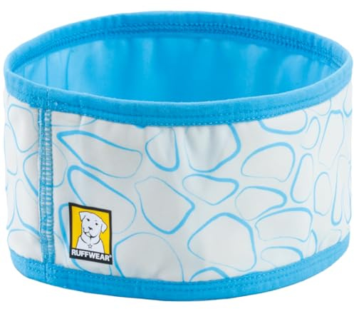 Ruffwear, Swamp Cooler Dog Neck Gaiter, Evaporative Cooling Gear for Hot Weather, Biolumin Blue, Medium
