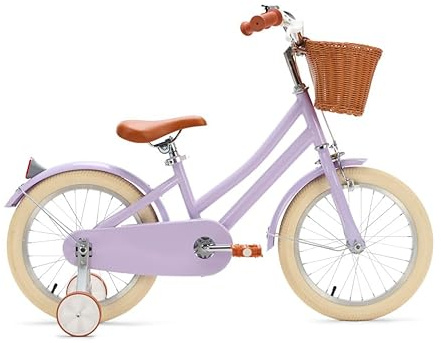 Generation Hip Kinderfahrrad 16 Zoll - Lila - Fahrrad mit Stützrädern für Kinder von 4 bis 6 Jahren