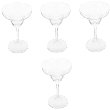 TOPBATHY 4 Piezas copa de coctel flamencos decoración copas margaritas Piscina copas de martini espresso Dispensador amiga friends copa margarita copas de vino helado Vidrio