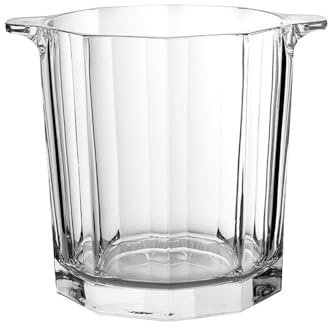 Lijiaxiuyc-101 Seau à Glace Seau à Glace en Verre de Cristal, Bar épais, Seau à vin, Seau à Champagne, Seau à Glace Domestique, Seau à granulés de Glace Seau à Champagne