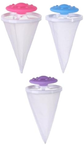 ShiPRRYa 2025 Neu Tierhaarentferner Waschmaschine, 3PCS Floating Hair Filtering Mesh Removal, Filterbeutel Waschmaschine Haarentferner Reinigung Dekontamination Haarentferner Waschbälle für Wäsche