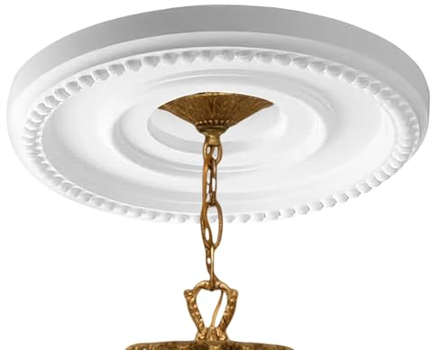 Rosetón Para Techo | Pantalla Decorativa Para Lámparas - Decoración De Tablero De PU Estilo Europeo Para Molduras, Paredes De Madera, Hogar, Dormitorio Y Salón